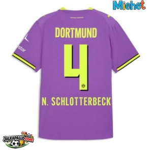 Borussia Dortmund Nico Schlotterbeck #4 Kolmaspaita 2026-27 Lyhythihainen Borussia Dortmund Nico Schlotterbeck #4 Kolmaspaita 2026-27 Lyhythihainen